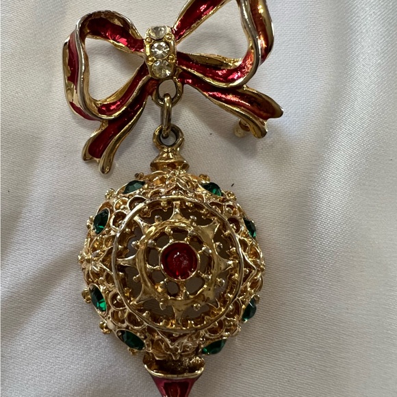 Jewelry Vintage Christmas Brooch Poshmark